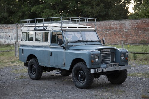 1981 Land Rover Series III 109 Perkins Diesel till salu (bild 1 av 150)