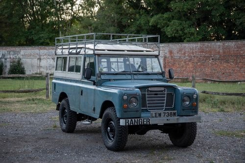 1981 Land Rover Series III 109 Perkins Diesel till salu (bild 2 av 150)
