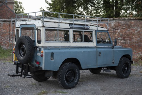 1981 Land Rover Series III 109 Perkins Diesel till salu (bild 17 av 150)