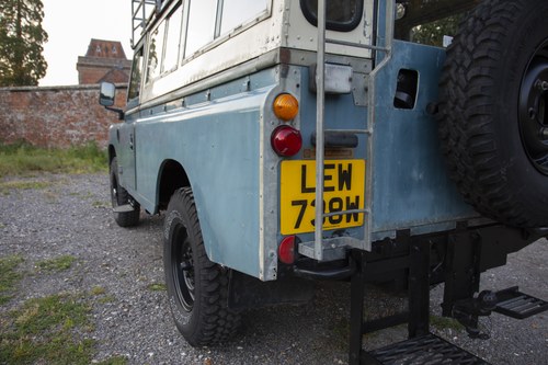 1981 Land Rover Series III 109 Perkins Diesel till salu (bild 103 av 150)
