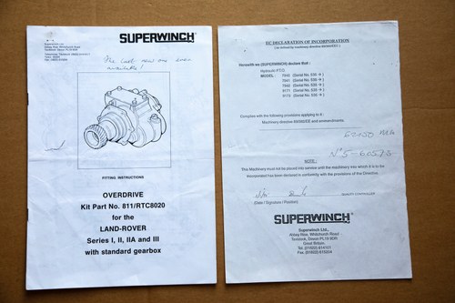 1981 Land Rover Series III 109 Perkins Diesel till salu (bild 140 av 150)