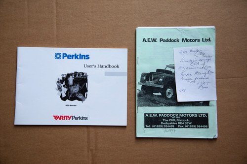 1981 Land Rover Series III 109 Perkins Diesel till salu (bild 147 av 150)