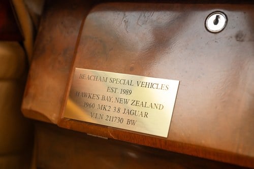1960 Jaguar Mark 2 3.8 Automatic Beacham till salu (bild 48 av 185)