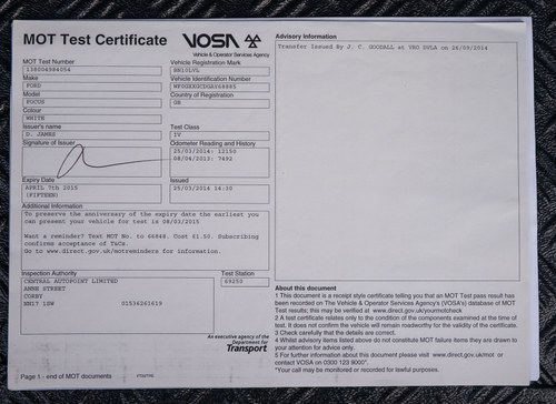 2010 Ford Focus Mk2 RS DA3-RS For Sale (picture 217 of 231)