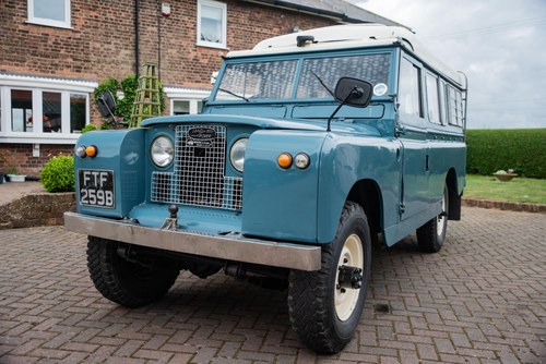 1964 Land Rover Series IIA 109" Dormobile Camper till salu (bild 6 av 247)