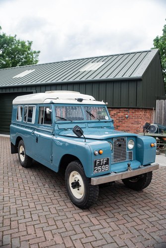 1964 Land Rover Series IIA 109" Dormobile Camper till salu (bild 13 av 247)