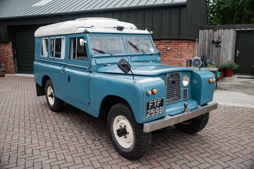 1964 Land Rover Series IIA 109" Dormobile Camper till salu (bild 14 av 247)