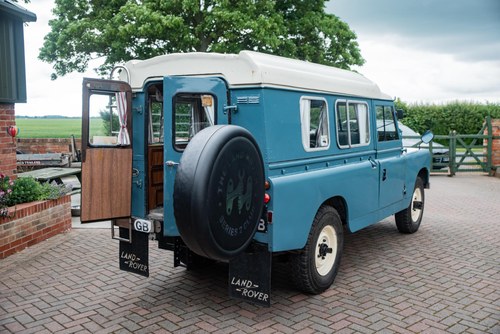 1964 Land Rover Series IIA 109" Dormobile Camper till salu (bild 204 av 247)
