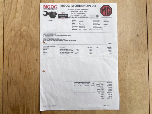 1963 MG B Roadster ‘Pull Handle’ Te koop (foto 188 van 206)
