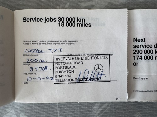 1991 Mercedes-Benz 190E (W201) à venda (imagem 170 de 212)