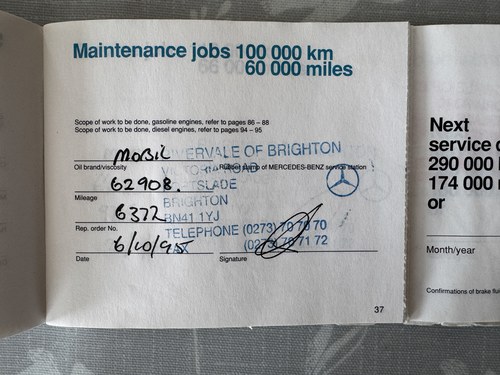 1991 Mercedes-Benz 190E (W201) à venda (imagem 177 de 212)