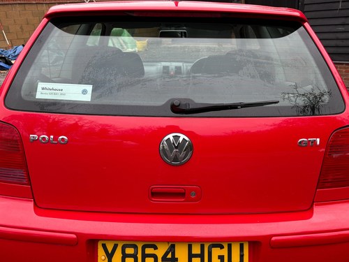 2001 Volkswagen Polo Mk3 1.6 GTI à venda (imagem 228 de 345)