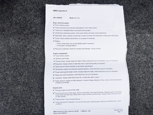 1998 BMW Z3 1.9 Manual For Sale (picture 168 of 179)