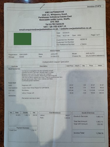 2012 Jaguar XKR 5.0 Convertible X150 Supercharged V8 En venta (imagen 145 de 161)