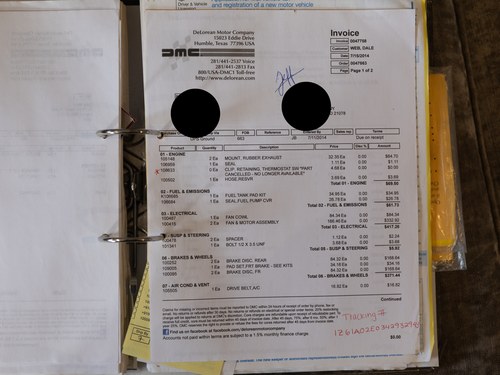 1981 DeLorean DMC-12 Te koop (foto 107 van 147)