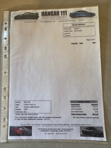 1998 Lotus Elise S1 For Sale (picture 95 of 112)