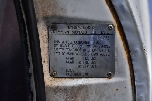 1973 Datsun 240Z For Sale (picture 55 of 92)