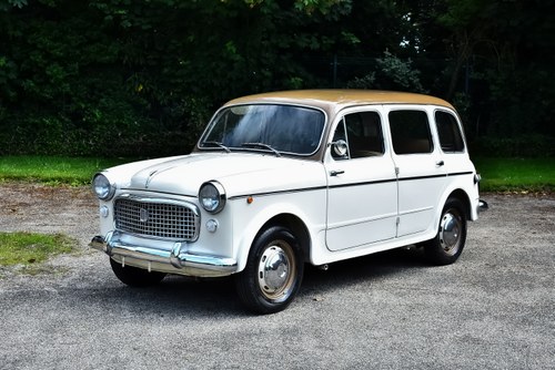 1961 Fiat Nuova 1100 Familiare Automatic For Sale (picture 1 of 90)