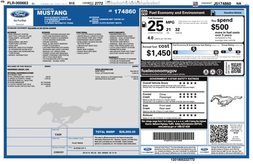 2018 Ford Mustang EcoBoost Coupe Te koop (foto 76 van 76)