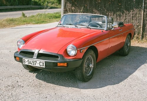 1978 MG MGB Roadster LHD En venta (imagen 3 de 43)