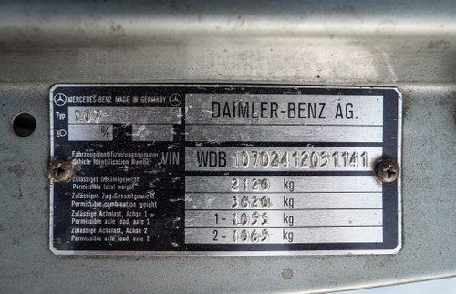 1980 Mercedes Benz 450SLC C107 à vendre (picture 103 of 175)
