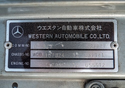 1980 Mercedes Benz 450SLC C107 à vendre (picture 105 of 175)