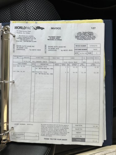 1986 Mercedes-Benz 560 SL R107 à vendre (picture 176 of 201)