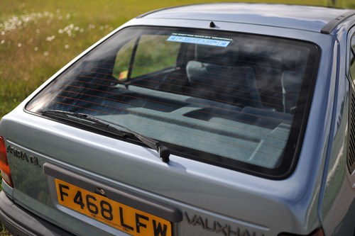 1988 Vauxhall Astra 1.3L GL Mk2 In vendita (immagine 74 di 156)