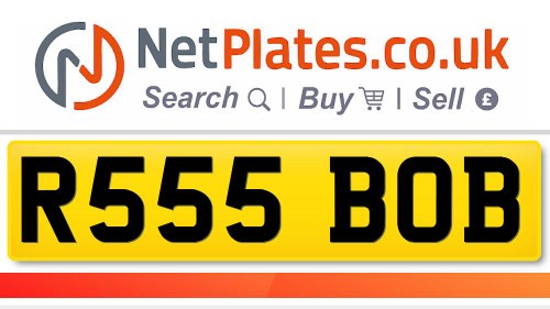 Private Registration R555 BOB - For Sale Te koop