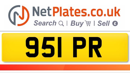 Private Registration 951 PR - For Sale Te koop