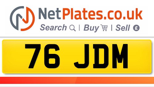 Private Registration 76 JDM - For Sale En Venta