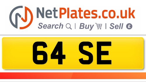 Private Registration 64 SE - For Sale Till salu