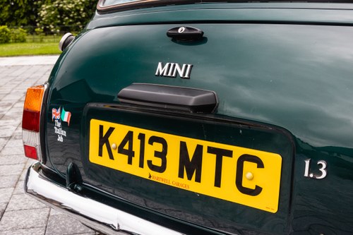 1992 Austin Mini 1275cc Italian Job Special Edition For Sale (picture 74 of 118)