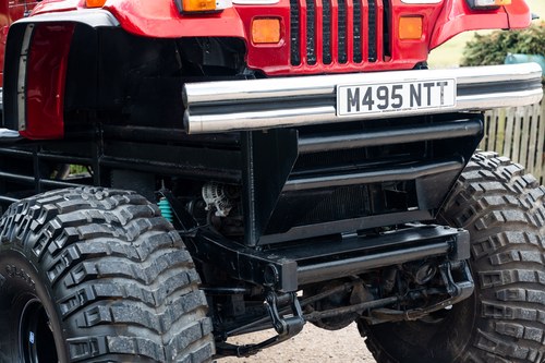 1995 Jeep Wrangler YJ 4L Monster Truck In vendita (immagine 102 di 204)