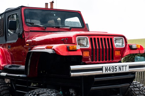 1995 Jeep Wrangler YJ 4L Monster Truck In vendita (immagine 103 di 204)