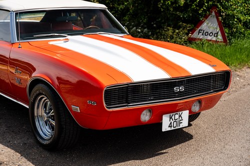 1968 Chevrolet Camaro RS/SS 396 Convertible 6.5L Manual à vendre (picture 116 of 211)