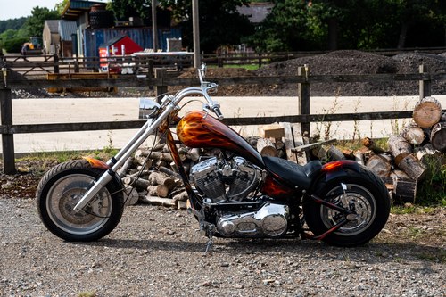 1993 Harley-Davidson Softail Evo Custom Chopper till salu (bild 9 av 104)