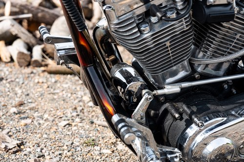 1993 Harley-Davidson Softail Evo Custom Chopper till salu (bild 68 av 104)