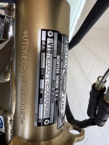 2018 Montesa Cota 50 Trials Bike - As New *Unused* #45/50 Te koop (foto 49 van 67)