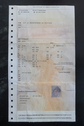 1980 Citroen 2CV AZ Te koop (foto 87 van 99)