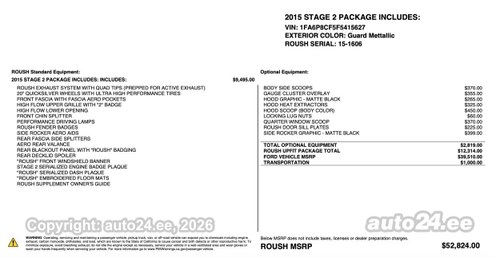 2015 Ford Mustang GT Roush Stage 2 Te koop (foto 44 van 50)