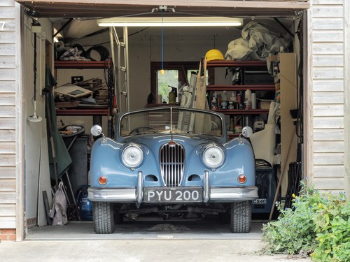 1955 Jaguar XK140 DHC RHD MOD In vendita (immagine 51 di 132)