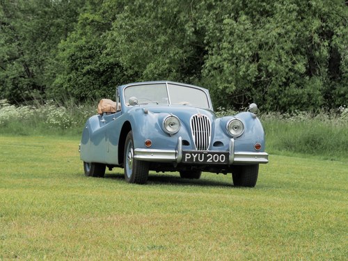 1955 Jaguar XK140 DHC RHD MOD In vendita (immagine 23 di 132)