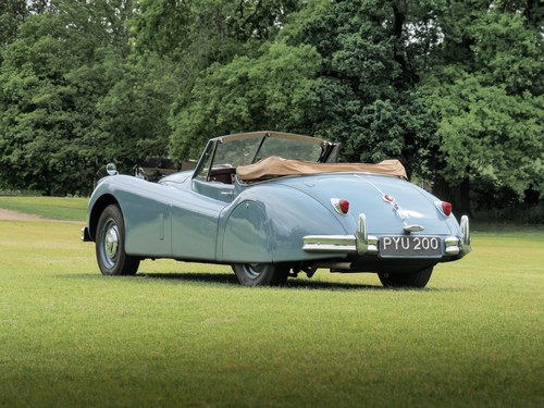 1955 Jaguar XK140 DHC RHD MOD In vendita (immagine 4 di 132)