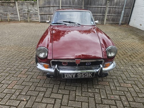 1972 MGB GT 1800 manual with O/D For Sale (picture 27 of 91)