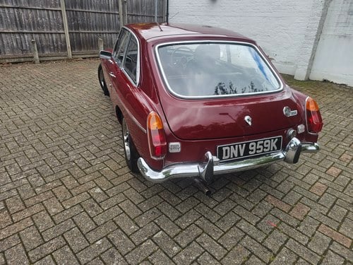 1972 MGB GT 1800 manual with O/D For Sale (picture 34 of 91)
