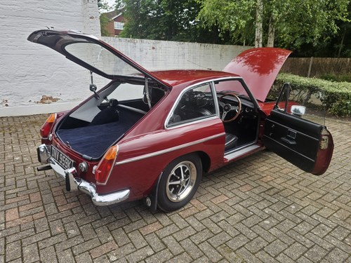 1972 MGB GT 1800 manual with O/D For Sale (picture 8 of 91)