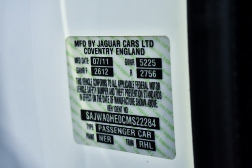 2012 Jaguar XF Saloon 5,0L Supercharged V8 à venda (imagem 85 de 91)