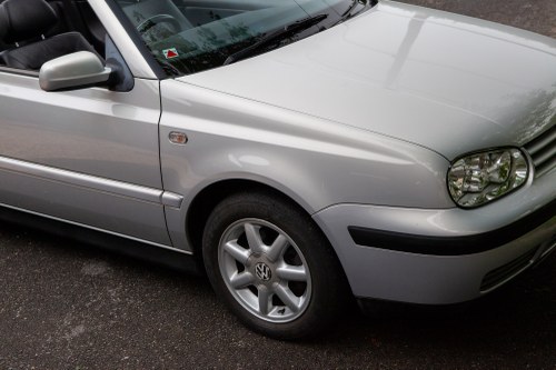 1998 Volkswagen Golf Cabriolet SE Auto 16,000 miles à vendre (picture 100 of 178)