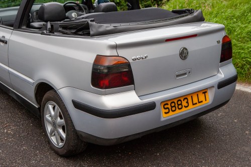 1998 Volkswagen Golf Cabriolet SE Auto 16,000 miles à vendre (picture 111 of 178)